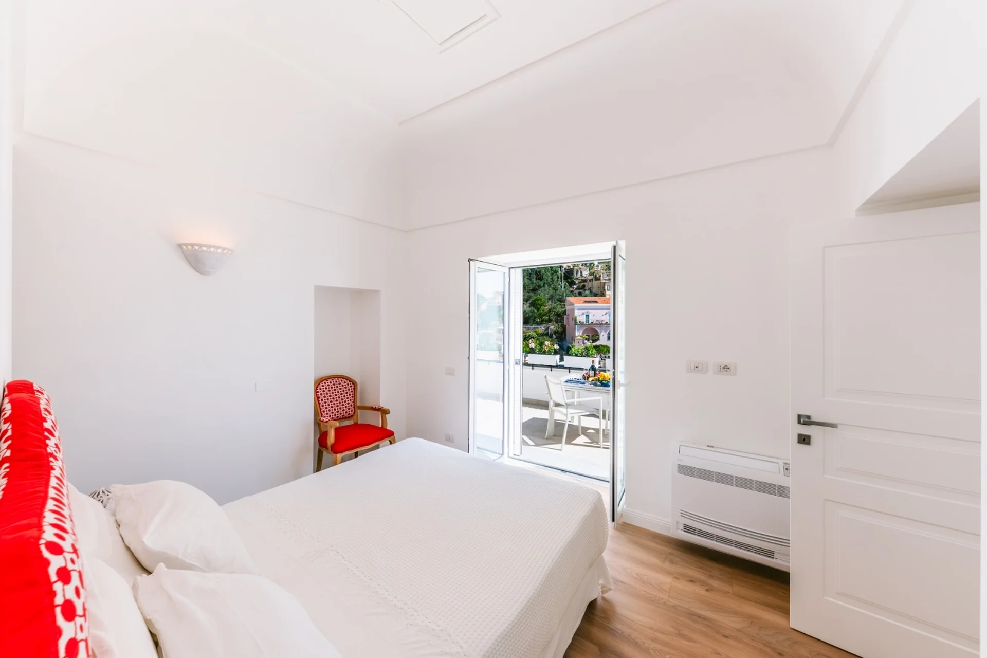 Terrazza privata di Casa San Giacomo con vista su Positano